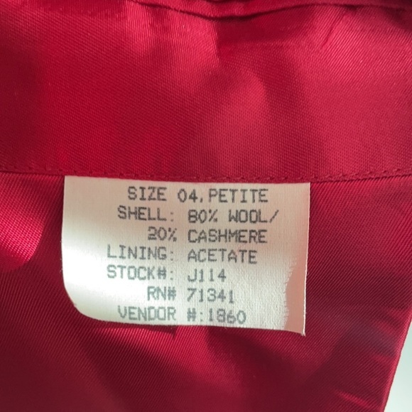 LL Bean‎ CASHMERE Blazer - Picture 4 of 8